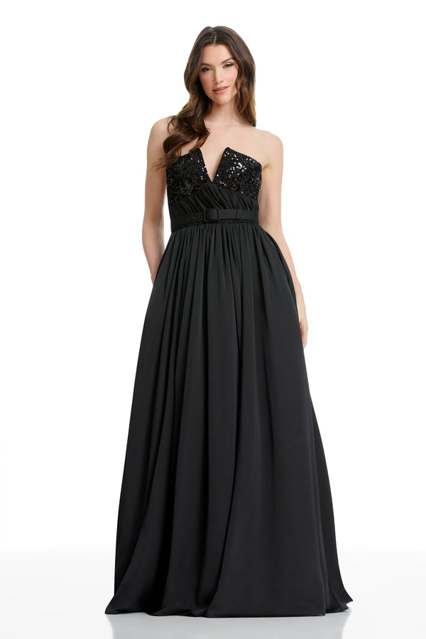 KRISTINE DRESS / BLACK