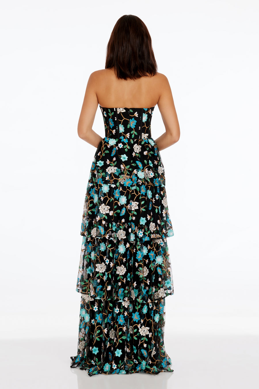 Layana Dress XXS / TURQUOISE MULTI Layana Dress XXS / TURQUOISE MULTI