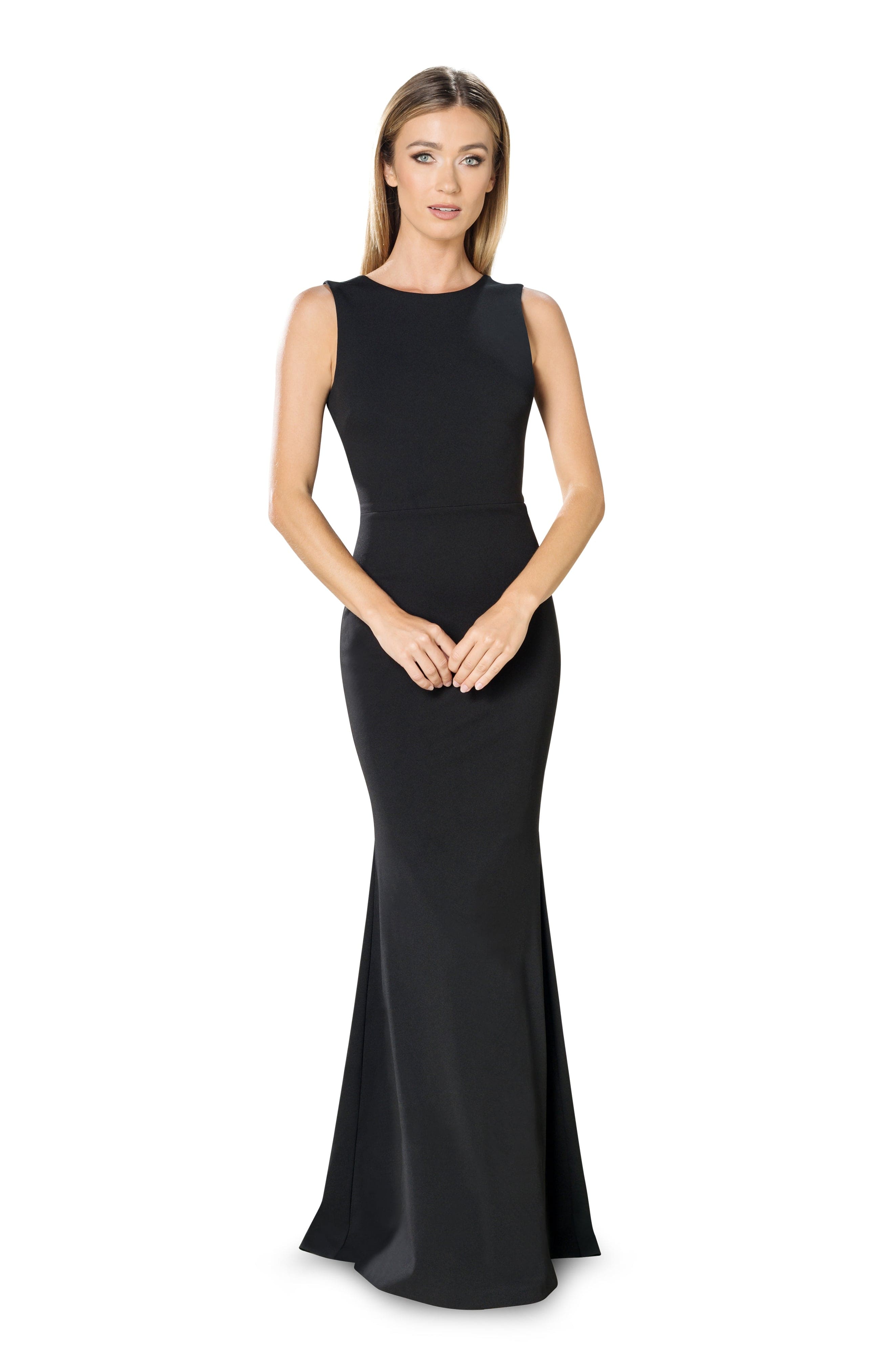 dress the population leighton Dress The Population Leighton Gown - Black