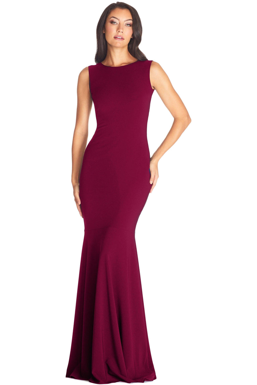 Leighton Gown / DARK MAGENTA