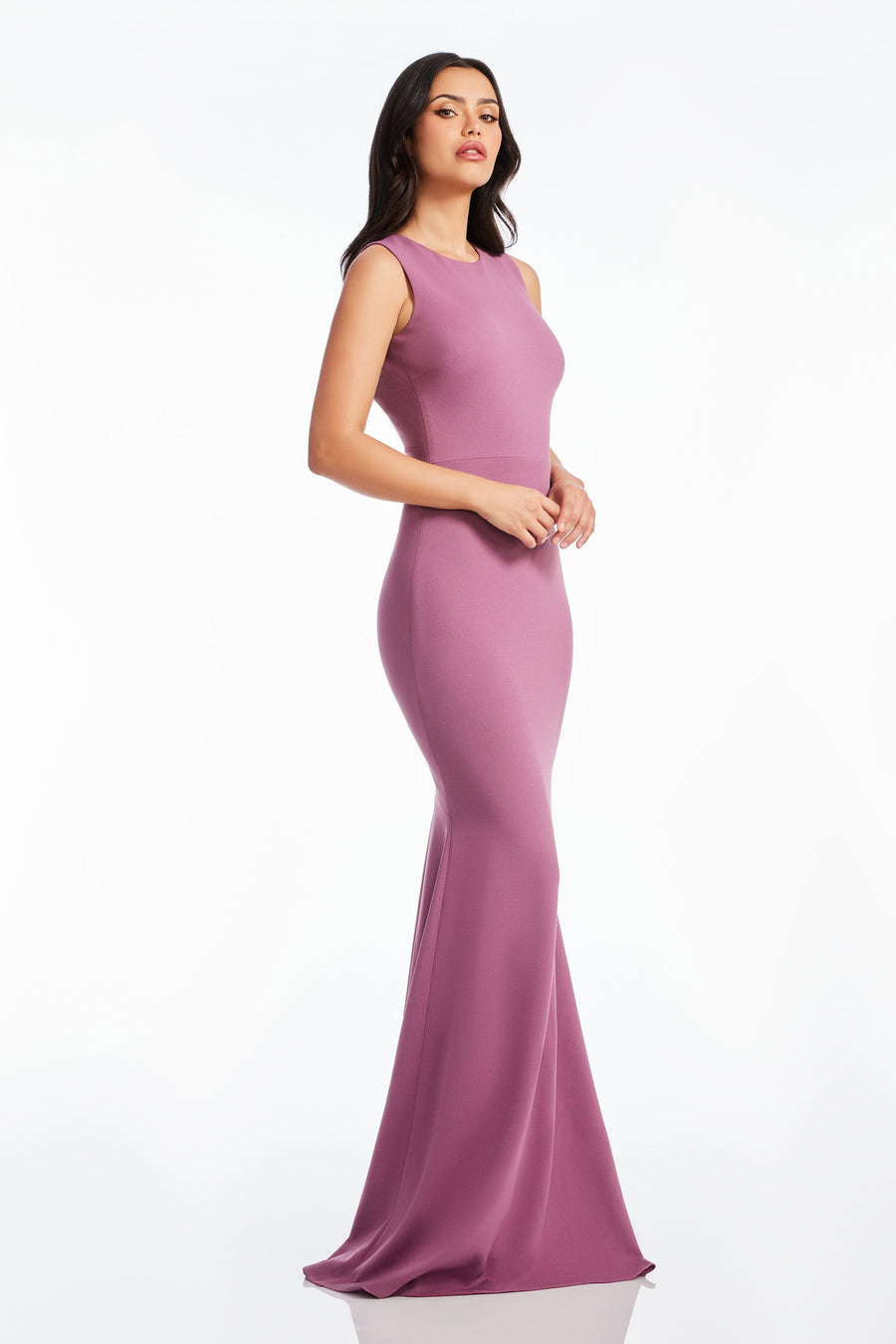 dress the population leighton Dress the Population Black Label Leighton Sleeveless Sequin Mermaid Gown