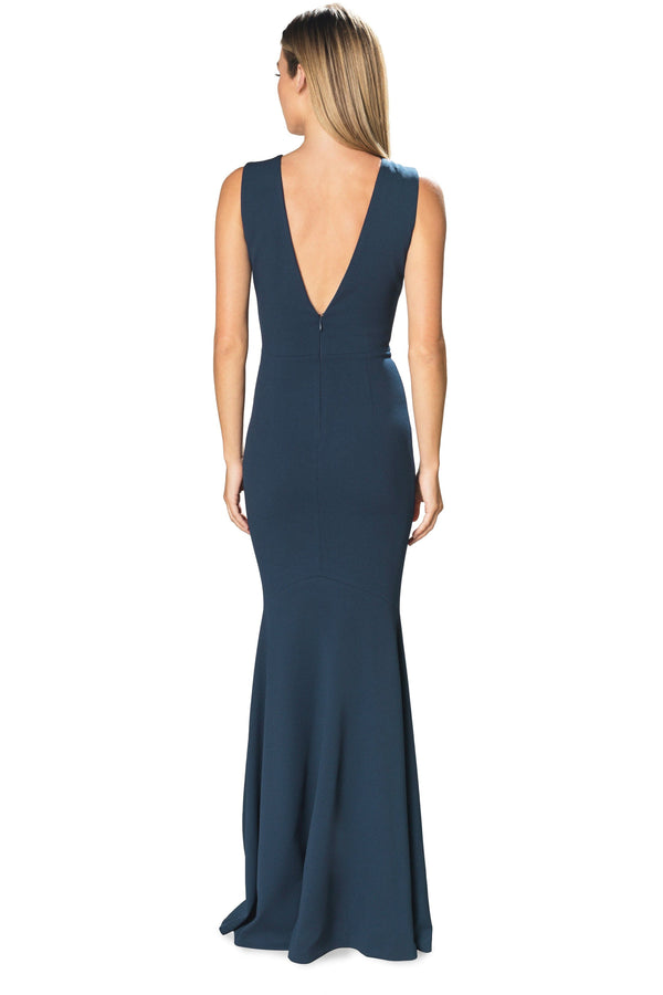 Leighton Gown / PEACOCK BLUE