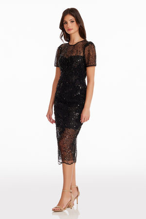 Lia Dress / BLACK