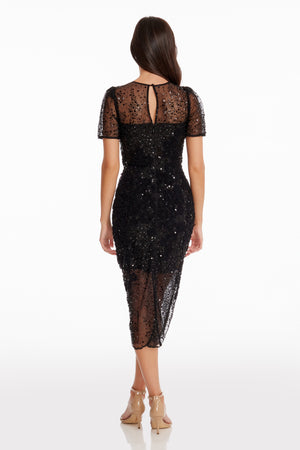 Lia Dress / BLACK