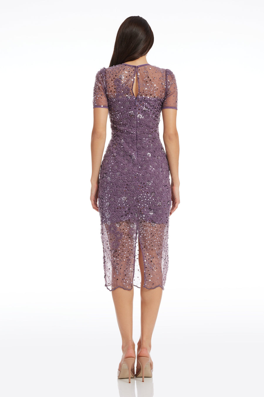Lia 3D Beaded Dress Dress the Population Lia 3D Beaded Dress Dress the Population