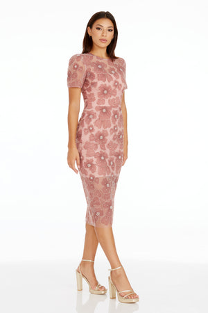 Lia Dress / MAUVE MULTI