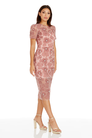 Lia Dress / MAUVE MULTI