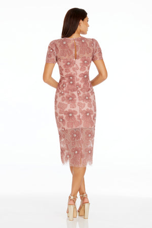 Lia Dress / MAUVE MULTI