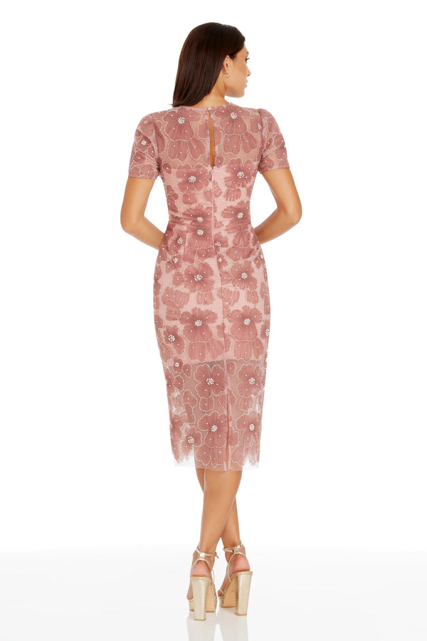 Lia Dress / MAUVE MULTI