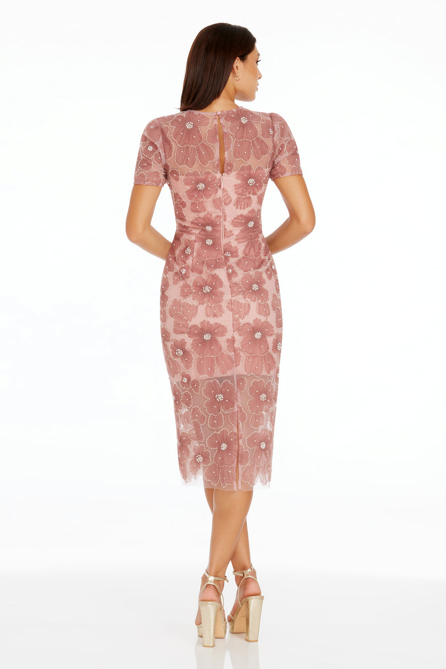 Lia Dress / MAUVE MULTI