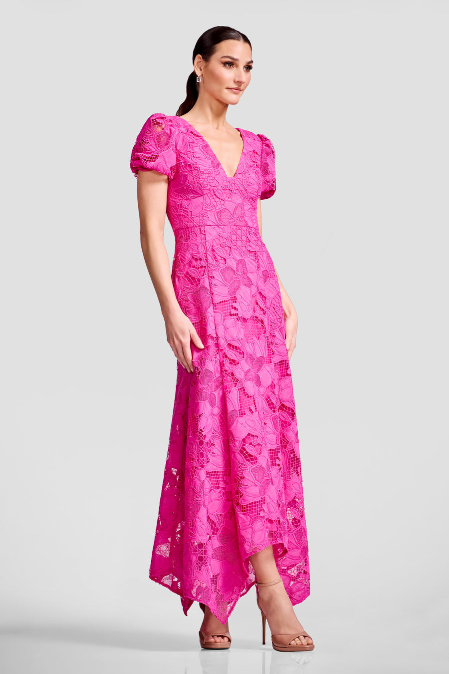 Lilith Dress / BRIGHT FUCHSIA