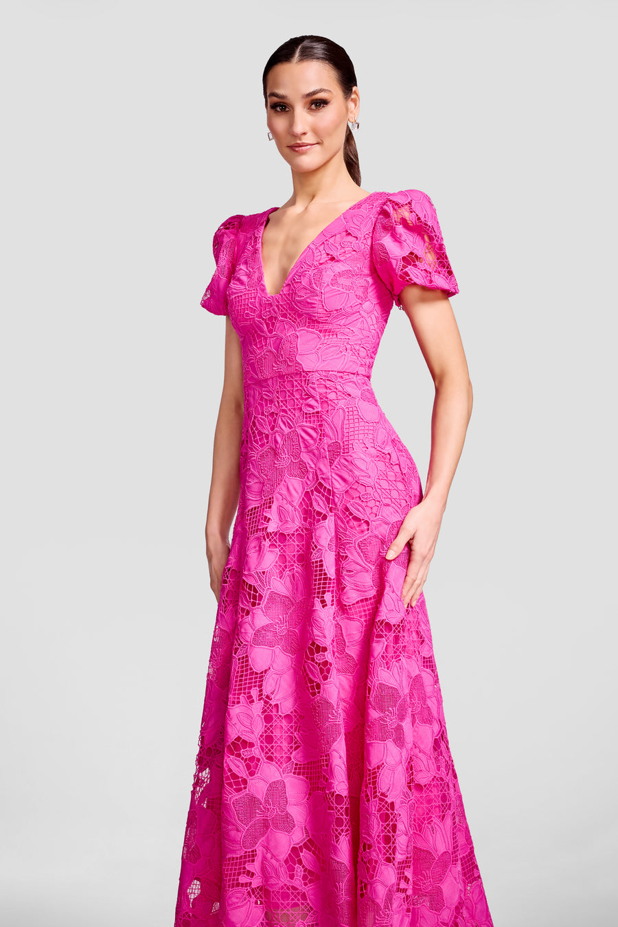 Lilith Dress / BRIGHT FUCHSIA