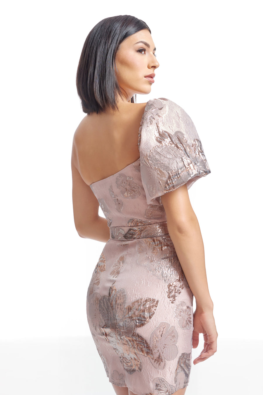 Lily Dress / Rose Gold Multi