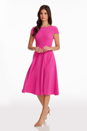Livia Dress / BRIGHT FUCHSIA