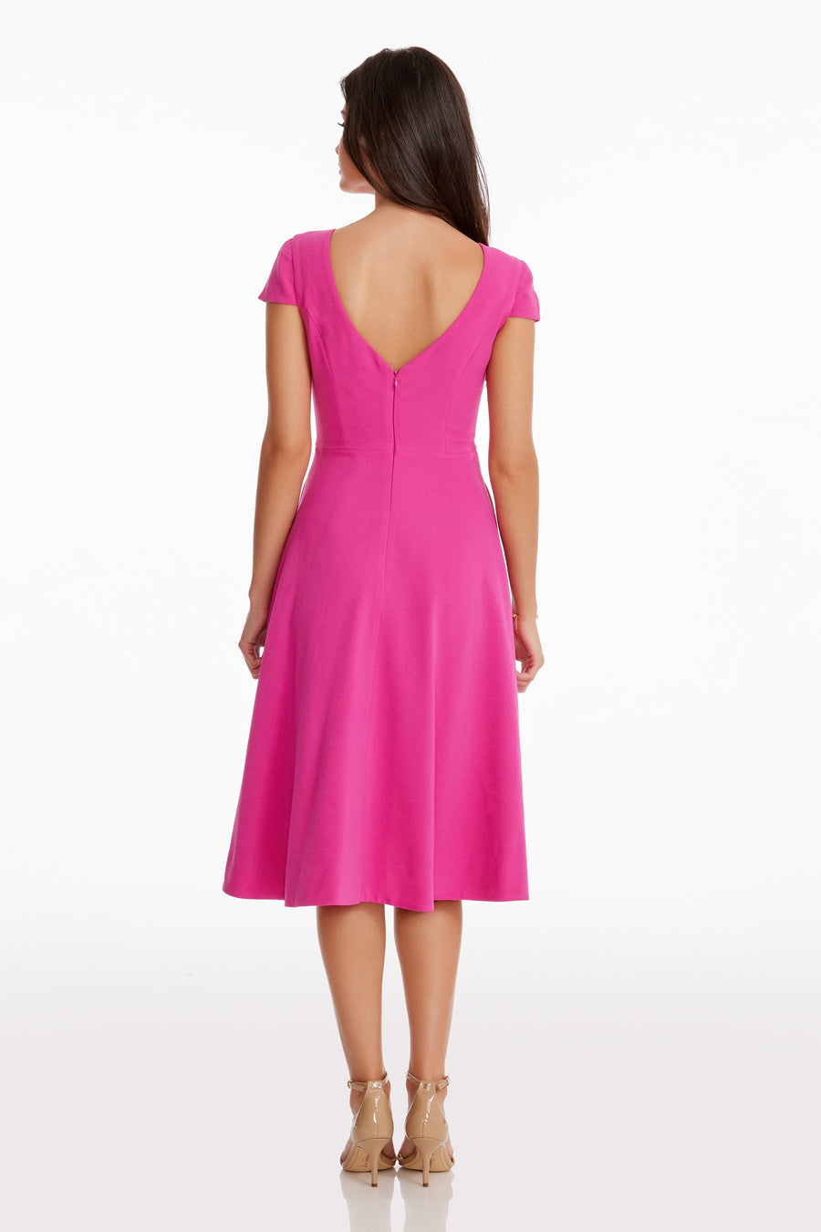 Livia Dress / BRIGHT FUCHSIA