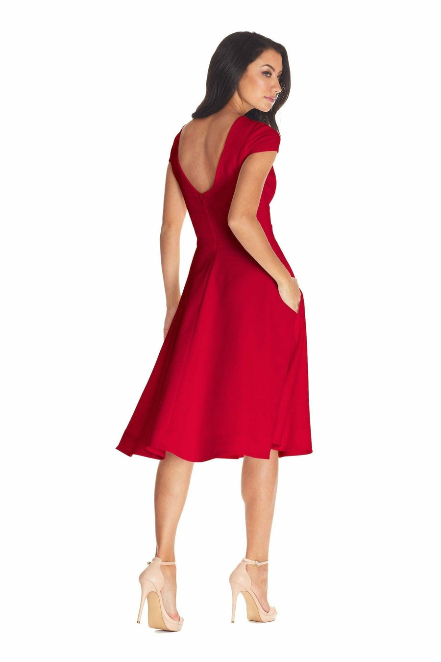 Dress the Population Livia Dress - Purple - XXL Dress the Population Livia Dress - Purple - XXL