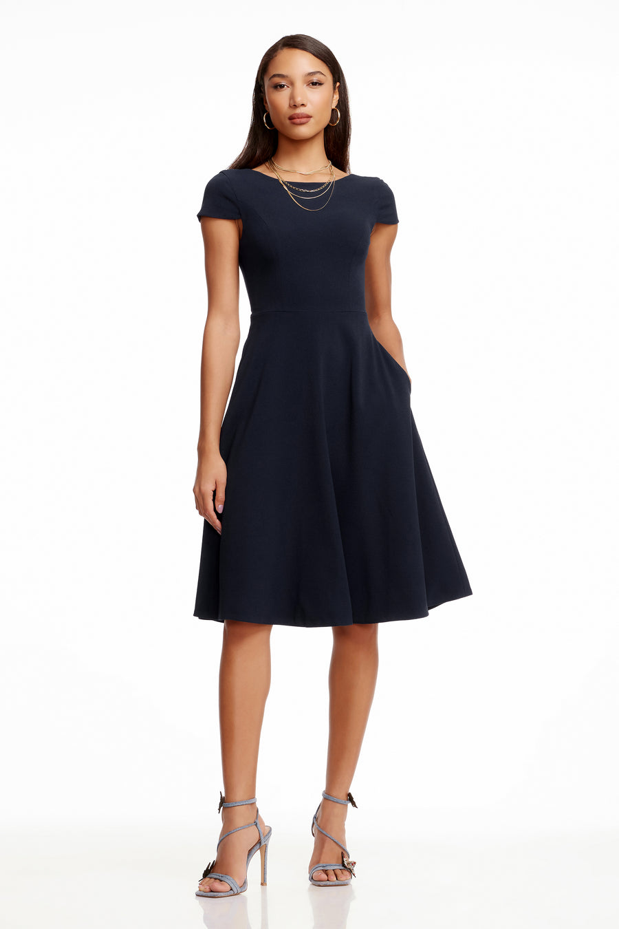 Livia Dress / MIDNIGHT BLUE B