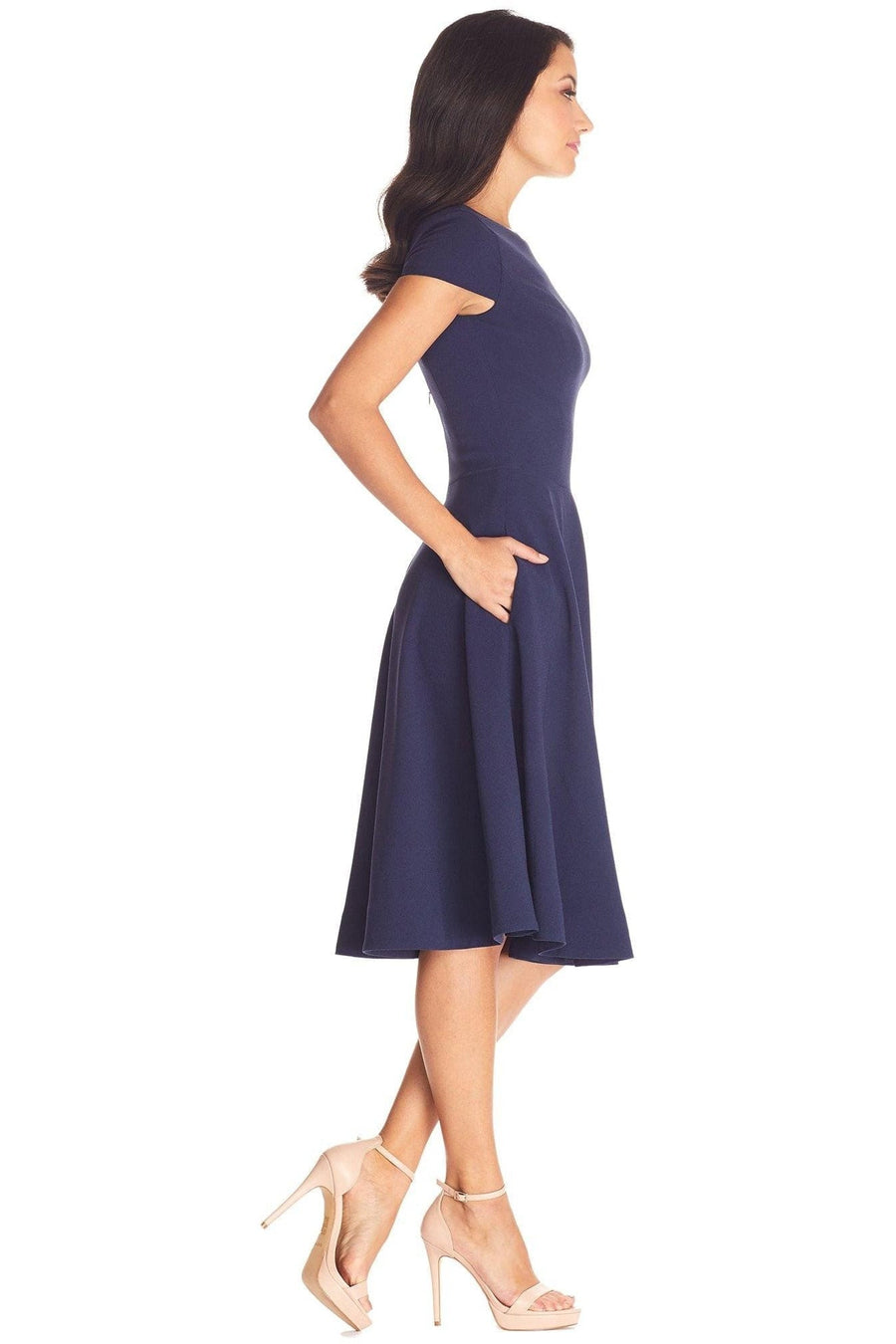 Livia Dress / MIDNIGHT BLUE B