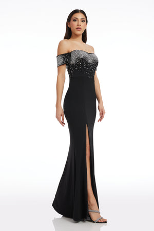 Logan Beaded Gown