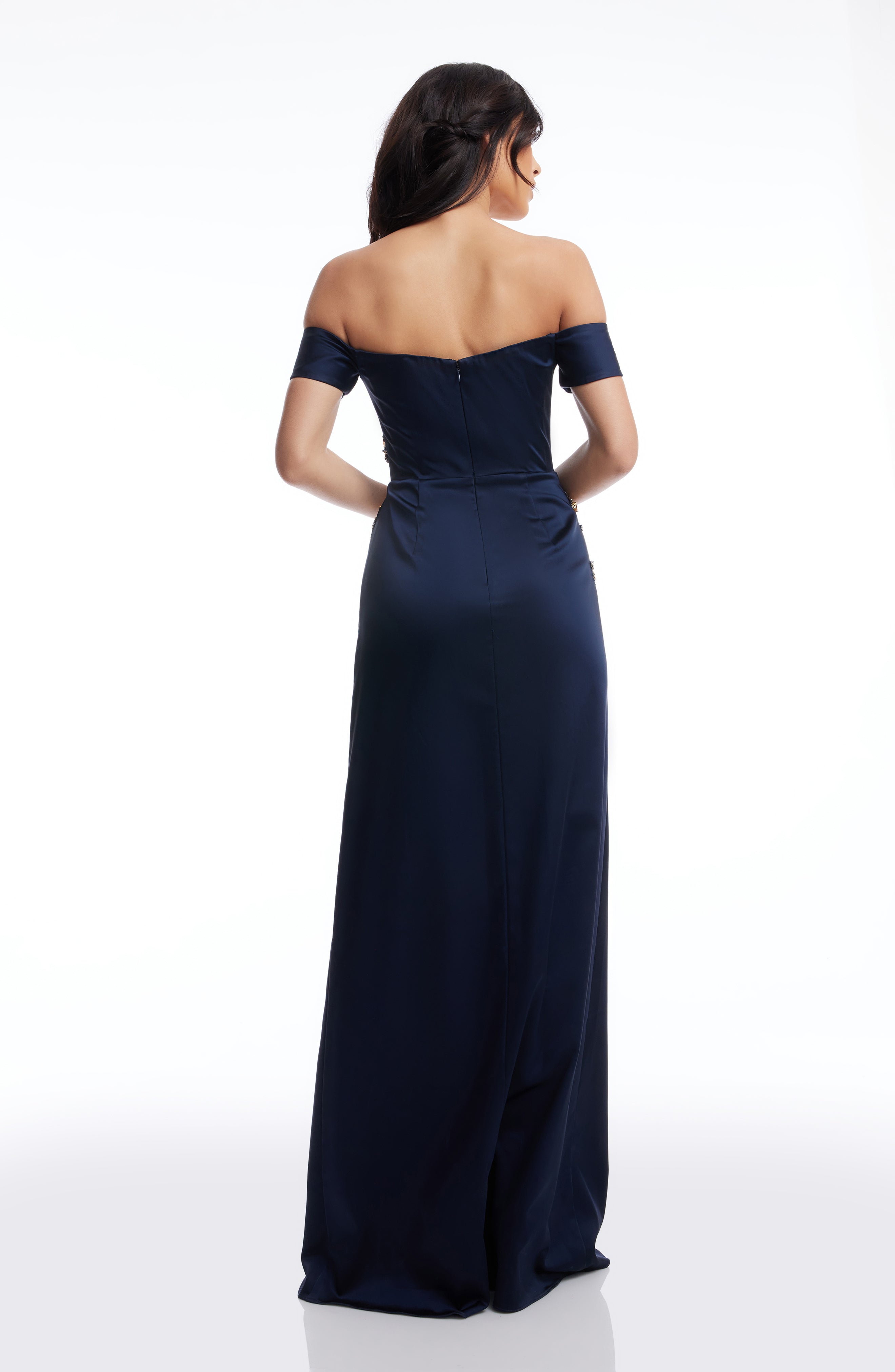 ワンピース Rhone Ponte Mermaid Dress classic navy 251262-11-1.webp?v=1732400383