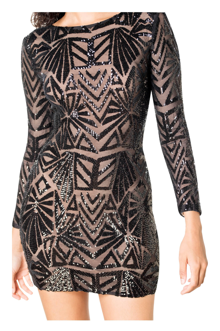 Dress The Population Lola Dress - Black - XL Dress The Population Lola Dress - Black - XL