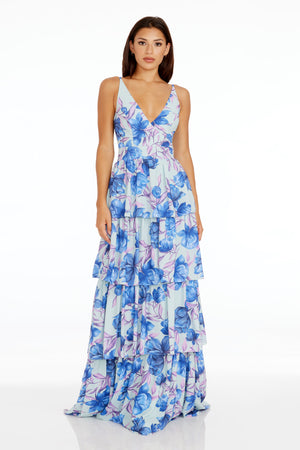 Lorain Gown / MINT MULTI