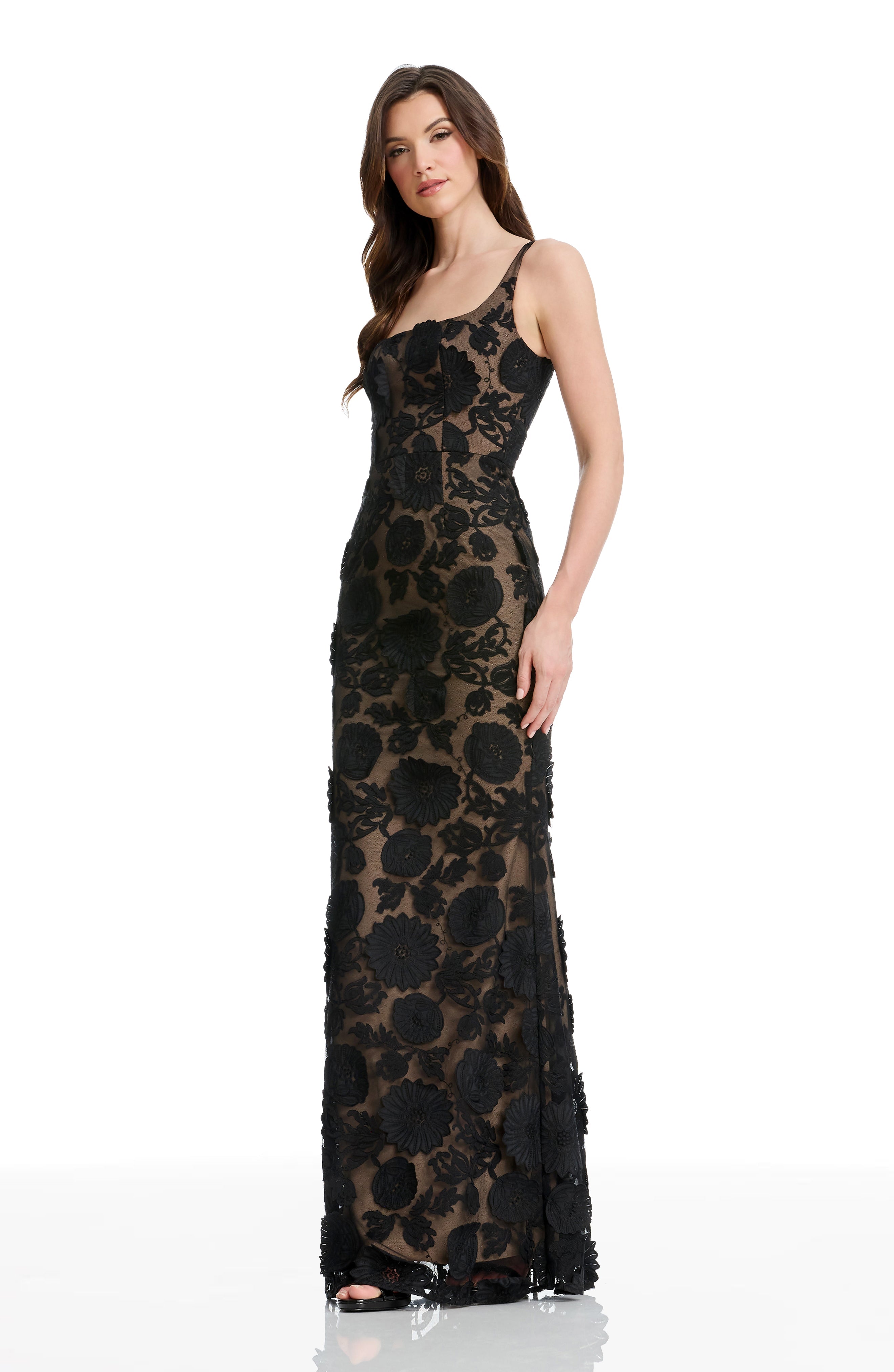 dress the population lorena gown Lorena Dress