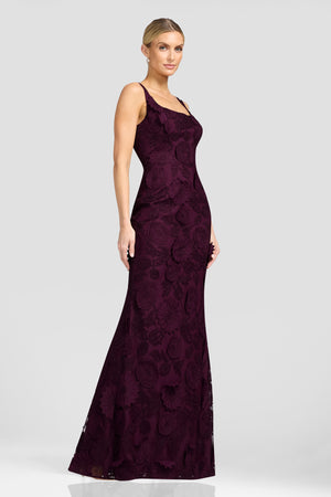LORENA DRESS / DARK CHERRY