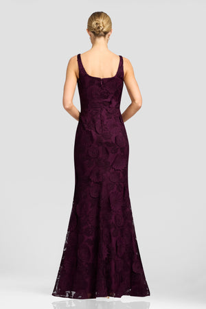 LORENA DRESS / DARK CHERRY