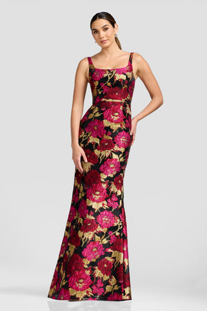 Lorena Gown / FUCHSIA MULTI