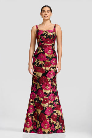 Lorena Gown / FUCHSIA MULTI