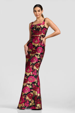 Lorena Gown / FUCHSIA MULTI