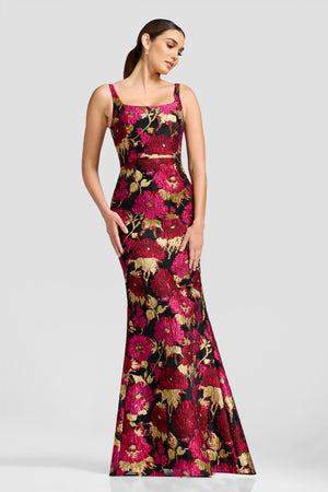 Lorena Gown / FUCHSIA MULTI