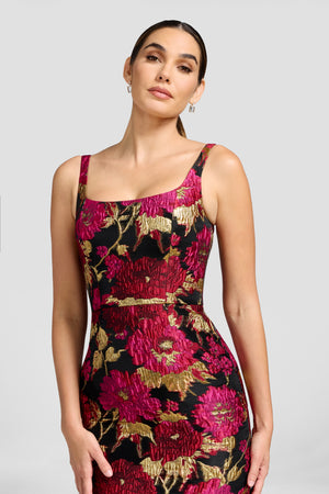 Lorena Gown / FUCHSIA MULTI