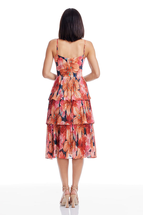 Loretta Dress / AMBER MULTI