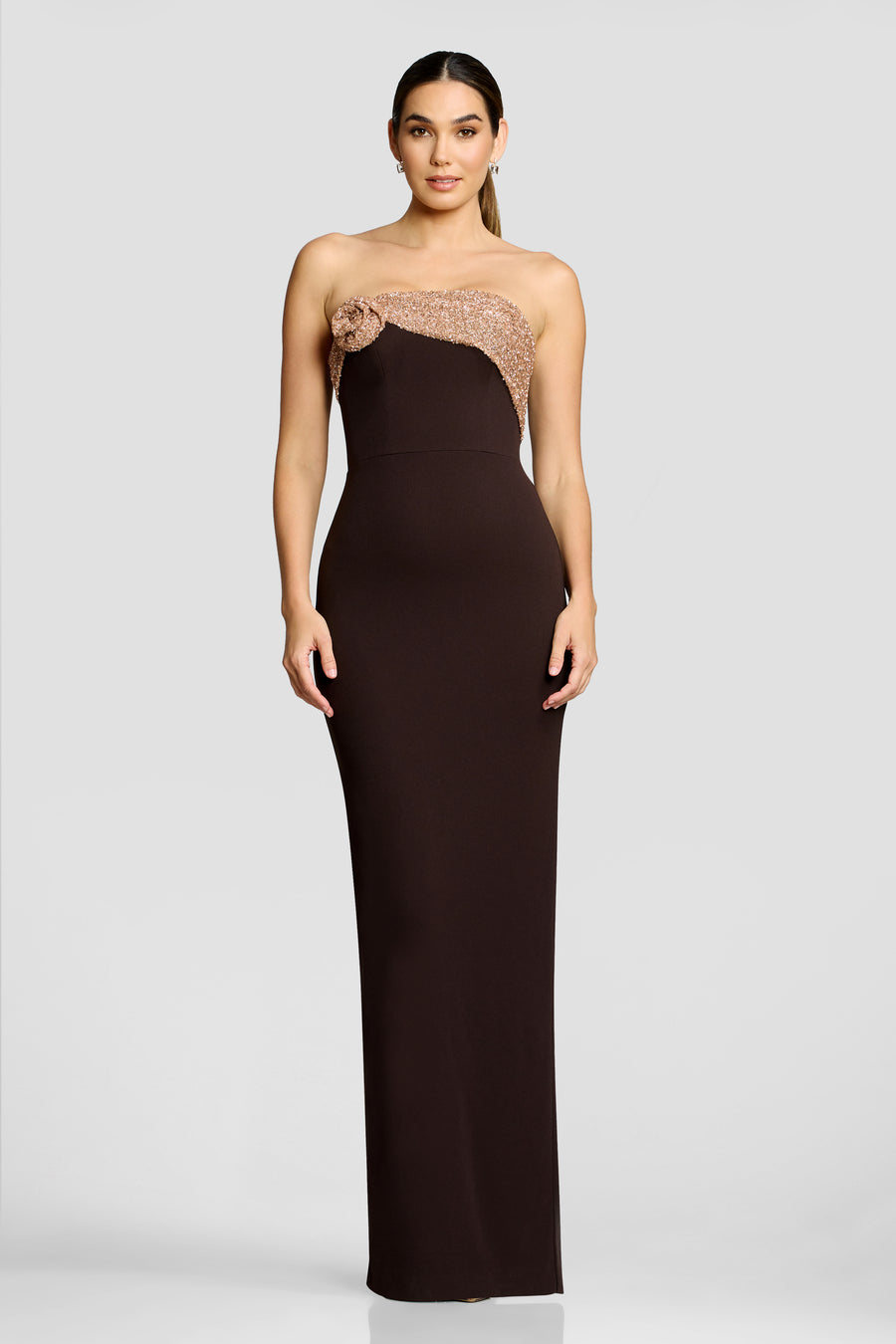 Lorraine Dress / MOCHA MULTI
