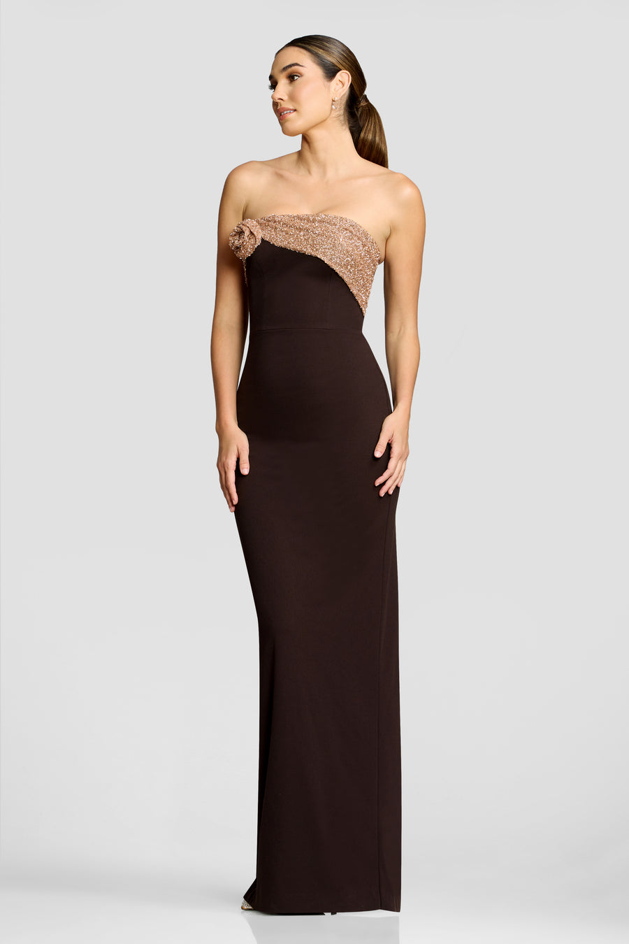 Lorraine Dress / MOCHA MULTI