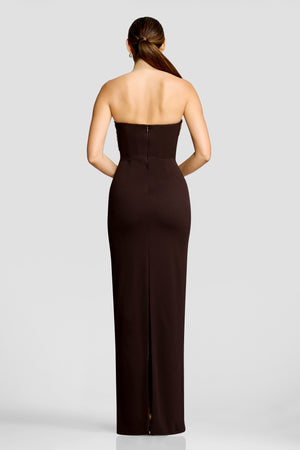 Lorraine Dress / MOCHA MULTI