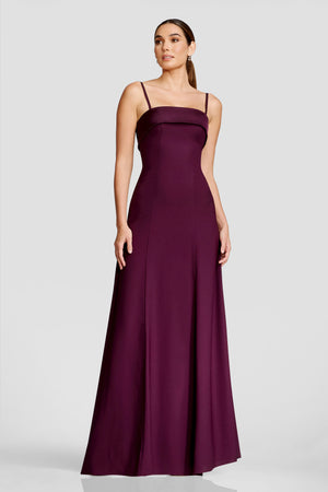 Luciella Gown / DARK CHERRY