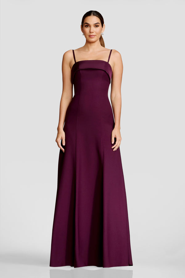 Luciella Gown / DARK CHERRY