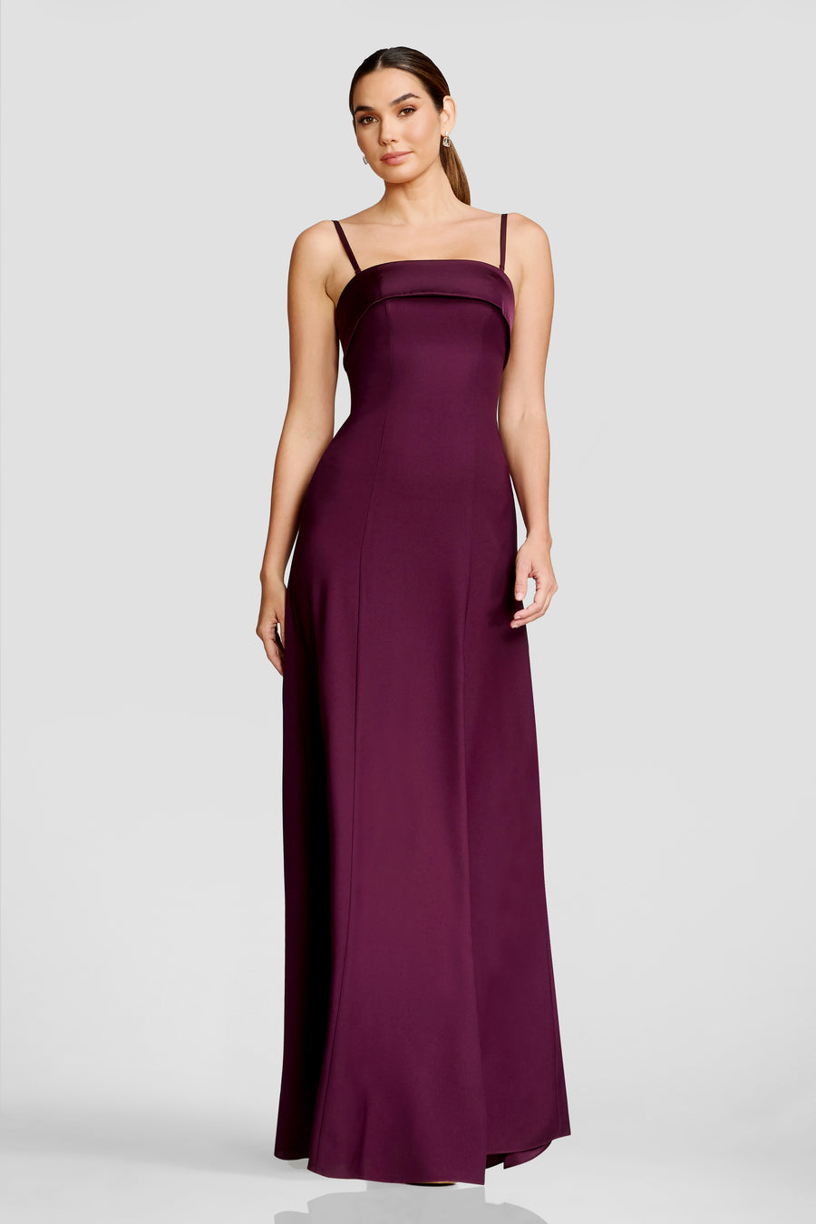 Luciella Gown / DARK CHERRY