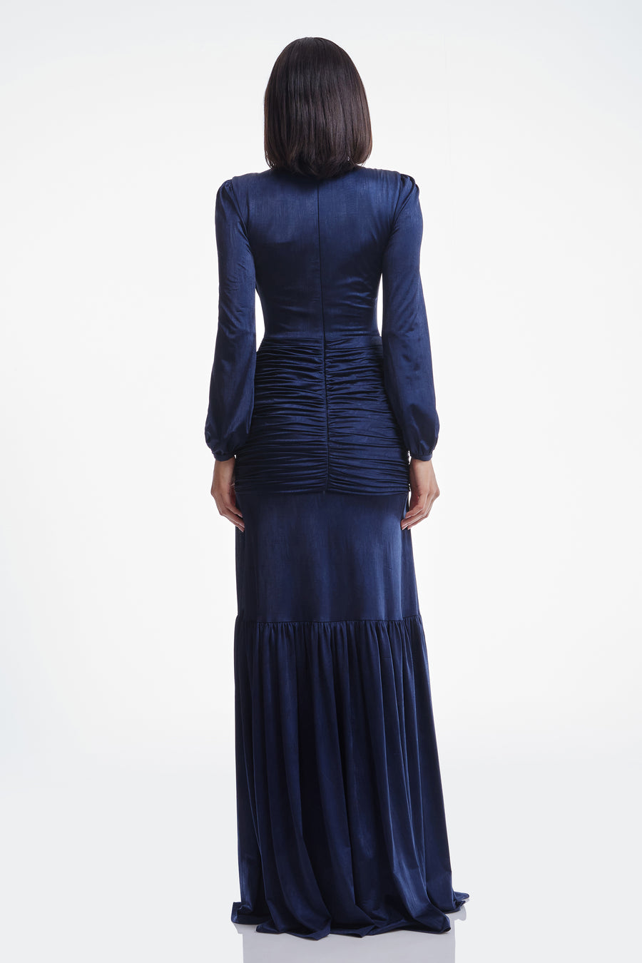 美品 ロク 定価2万6千 BELT MAXI DRESS ロングワンピース 38