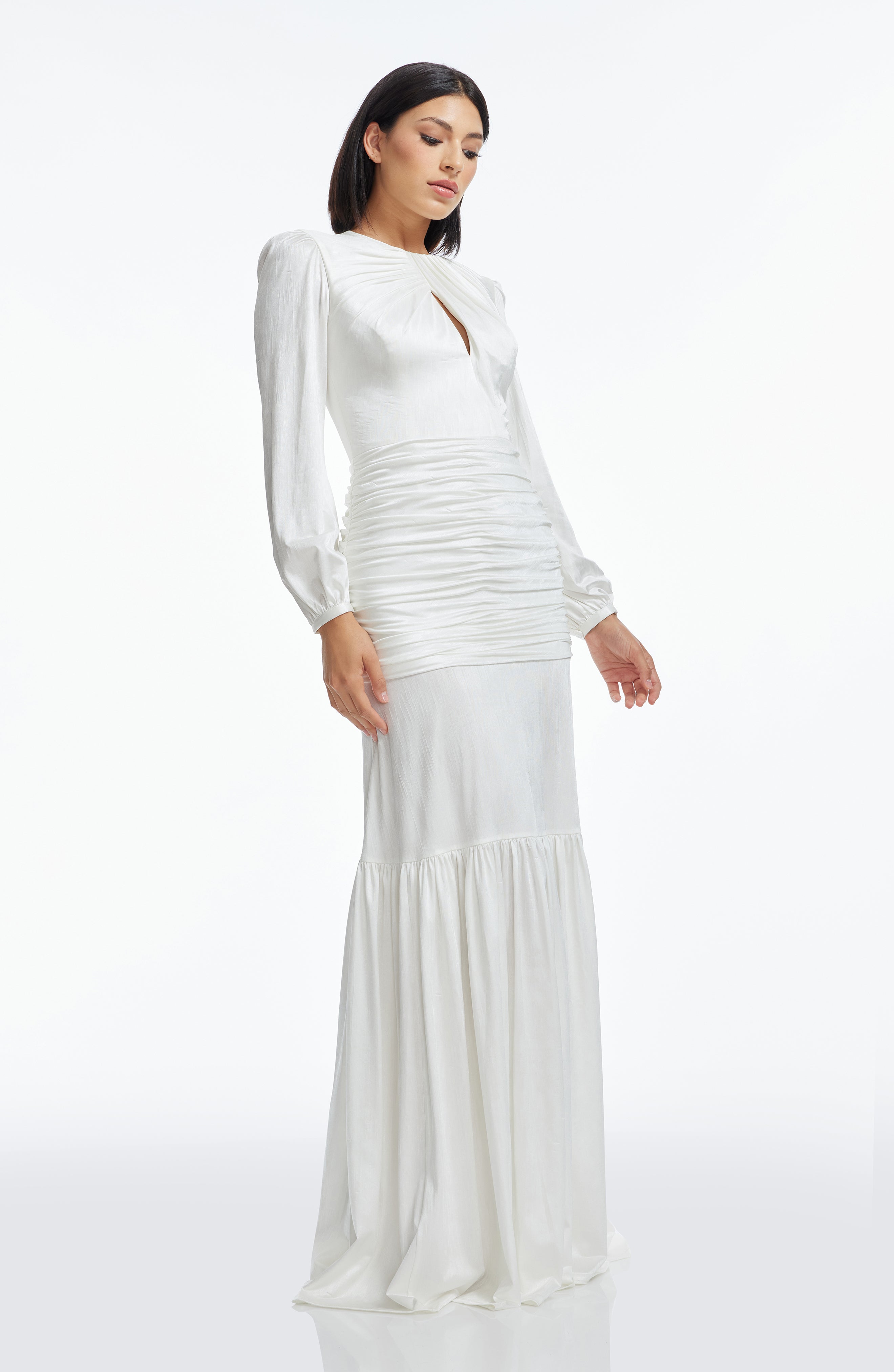 Lucille Dress, M / Burnt Orange