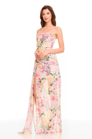 LULU DRESS / IVORY MULTI