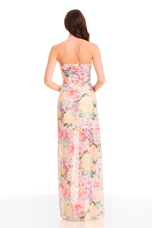 LULU DRESS / IVORY MULTI