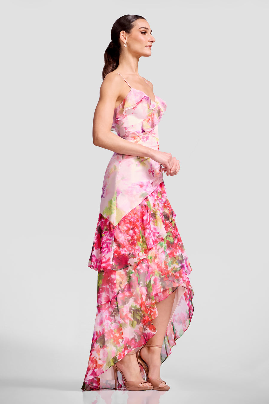 LUMI GOWN / BLUSH MULTI