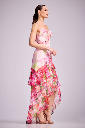 LUMI GOWN / BLUSH MULTI