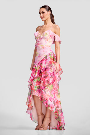 LUMI GOWN / BLUSH MULTI