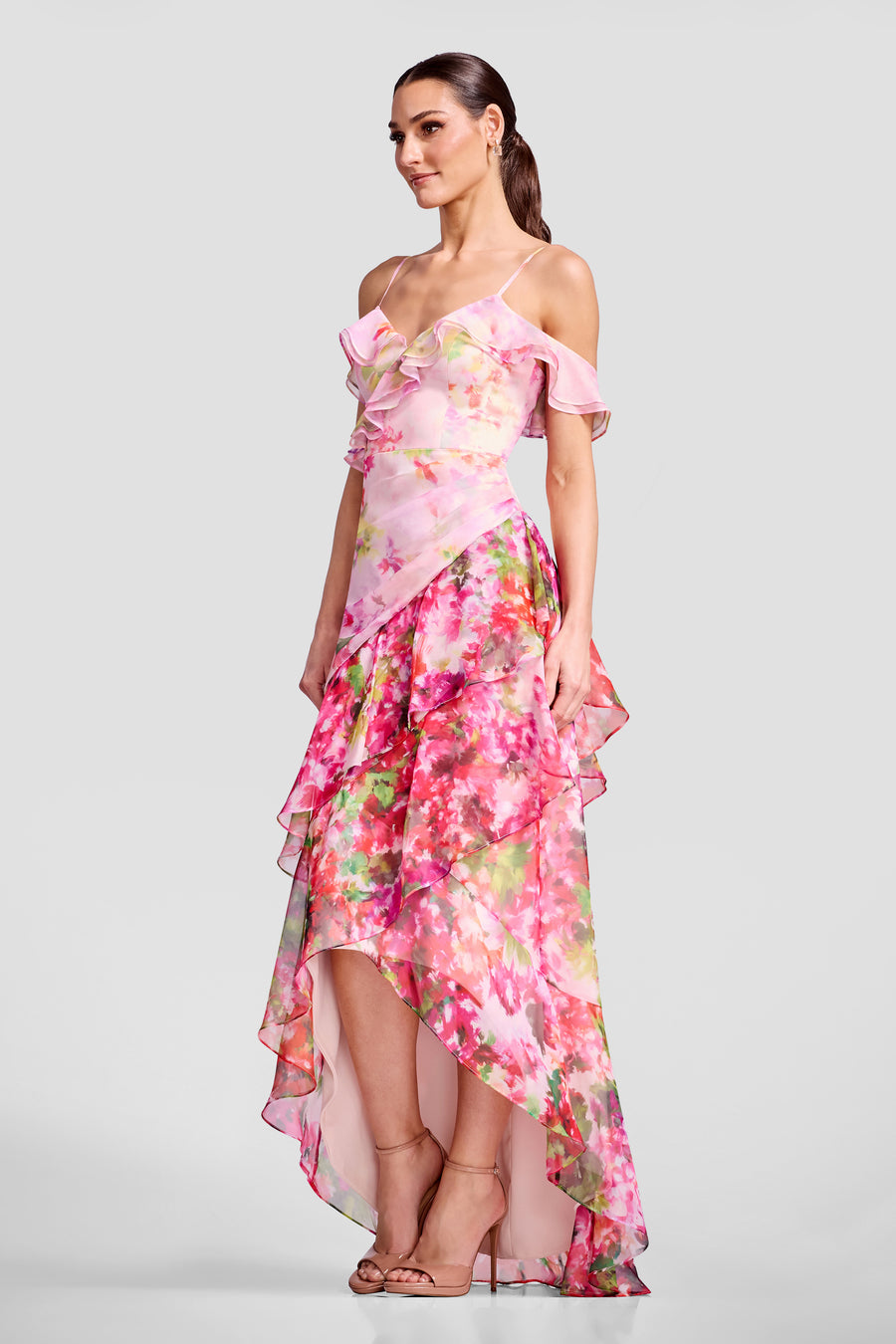 LUMI GOWN / BLUSH MULTI