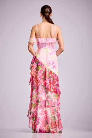 LUMI GOWN / BLUSH MULTI